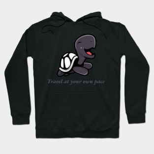 Travel at your own pace Hoodie